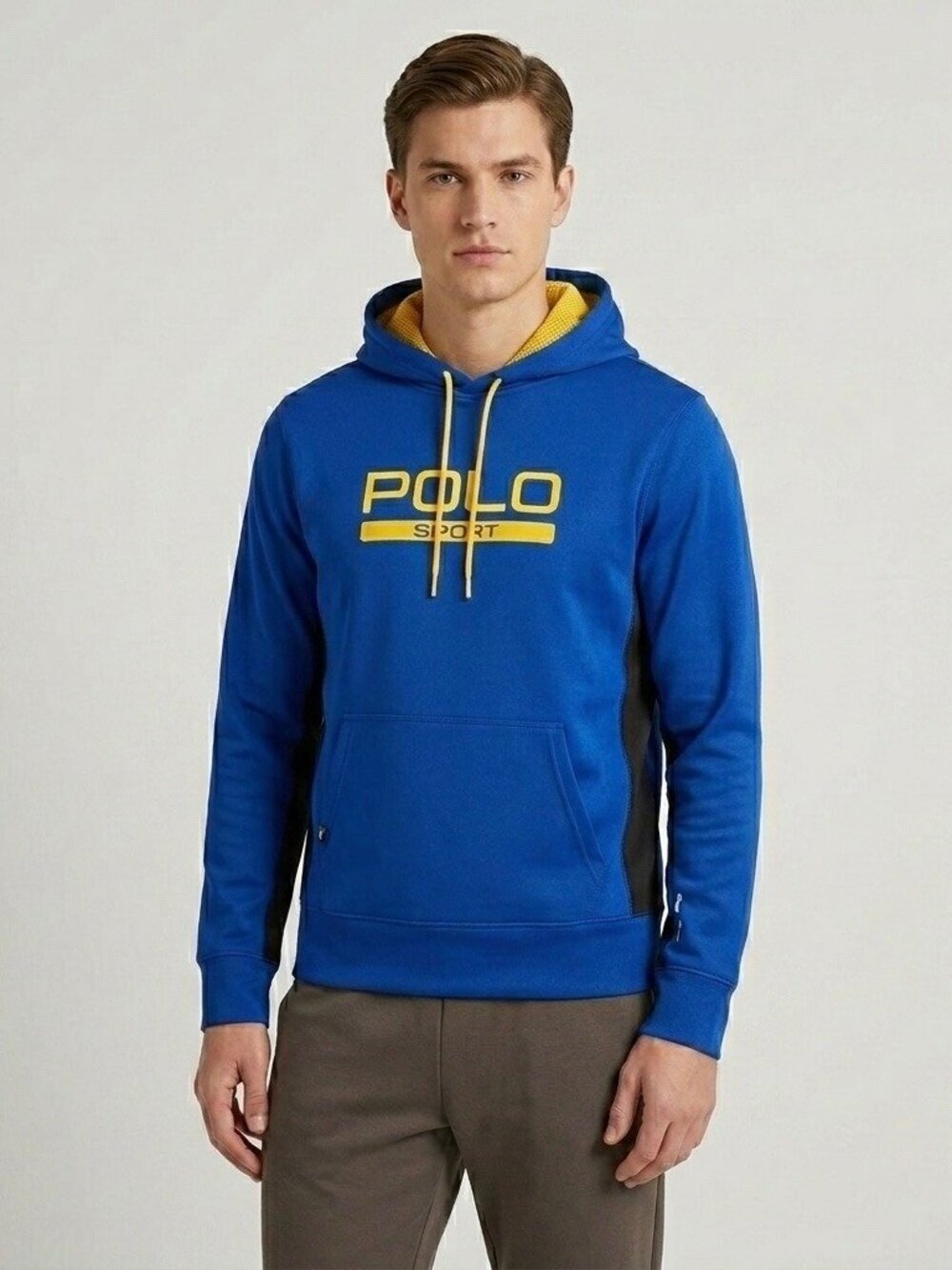 Polo Sport Ralph Lauren Performance Hoodie Blue XL Athletic Preppy Streetwear
